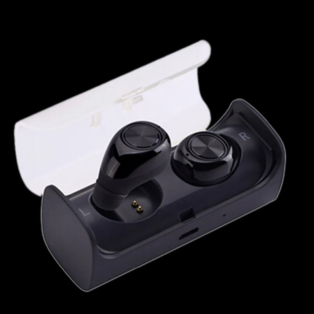 

TWS Mini Wireless Headset Bluetooth 12 Hours Stereo Music Time Earphone With Charging Case For Iphone In Ear Portable Earburds