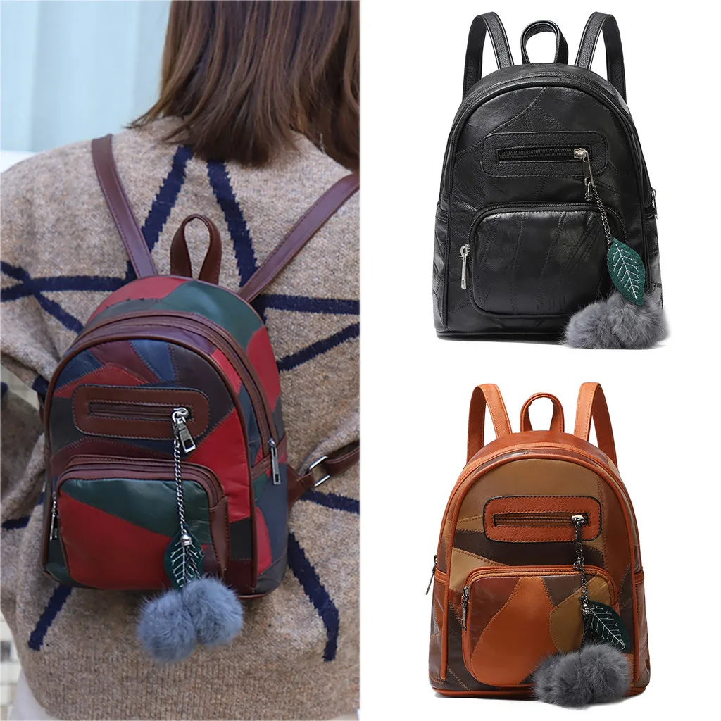 

Backpack Women Small Bag Fashion Backpack Wild Student Backpack Leisure Travel Bag Backpack Women Mochila Feminina #45