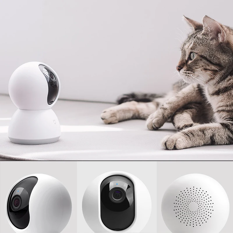 Умная камера Mijia xiaobai веб 1080P HD Wi Fi панорама наклон ночное видение угол обзора 360