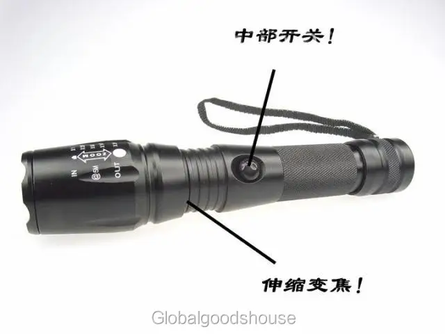 Discount WholeSale 50sets/lot Genuine T6 Zoom Flashlight + Charger + 18650 Rechargeable 8 Discount WholeSale 50sets/lot Genuine T6 Zoom Flashlight + Charger + 18650 Rechargeable 8