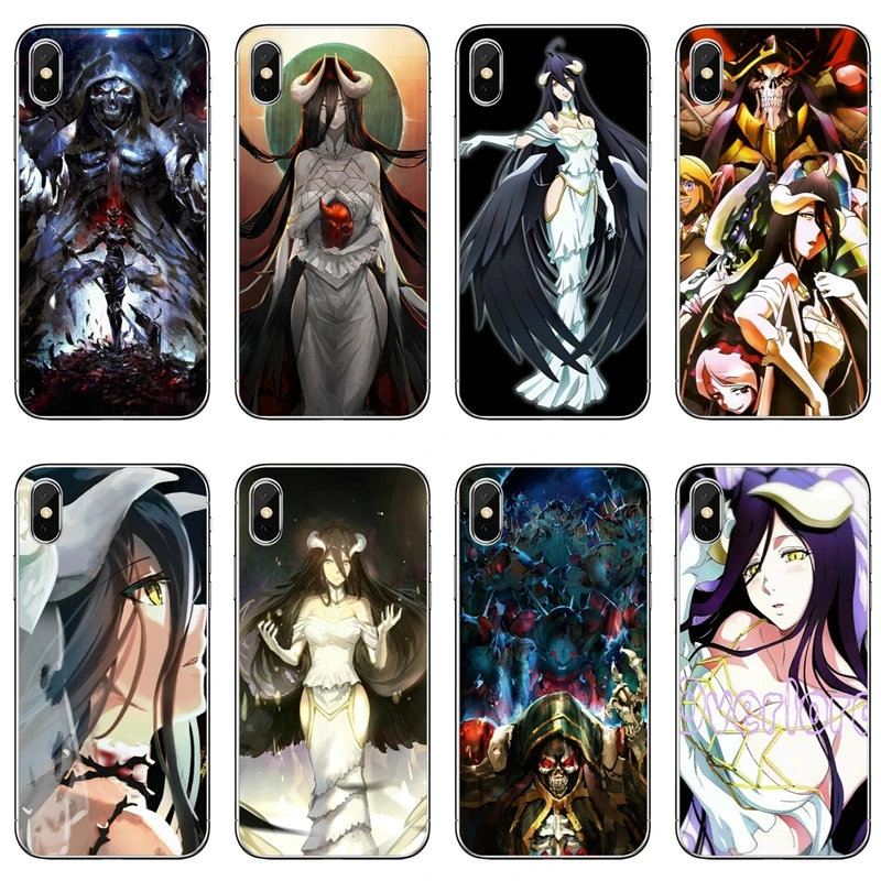 

Albedo Overlord anime For Xiaomi Redmi S2 5 plus 6 4 Pro 6A 4A 4x Note 6 5 5A 4 3 Pro Pocophone F1 case Soft phone cases