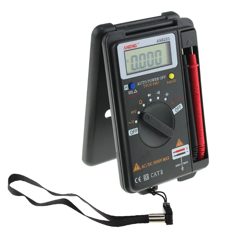 

Digital Multimeter DC AC Voltage Resistance Capacitance Tester Voltmeter