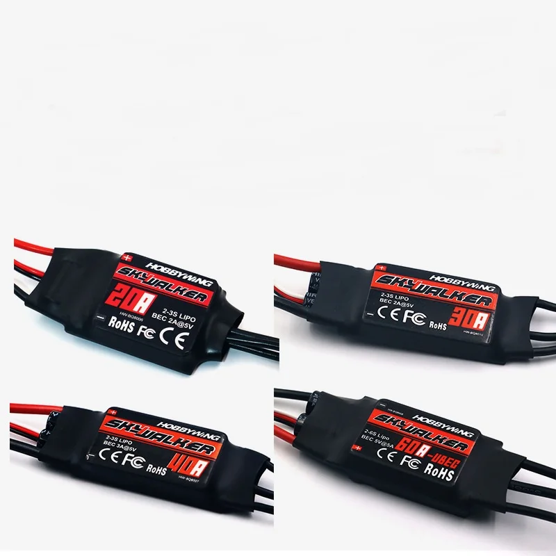 

Hobbywing Skywalker 12A 15A 20A 30A 40A 50A 60A 80A ESC Speed Controler With UBEC For RC FPV Quadcopter RC Airplanes Helicopter