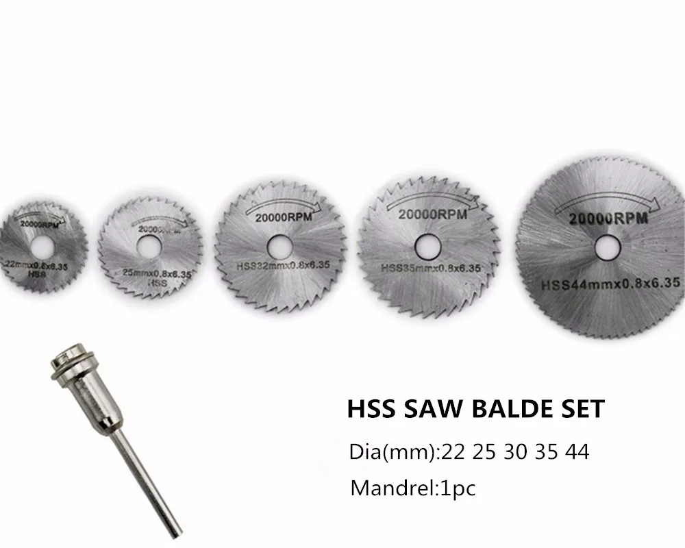 HSS 6PCS