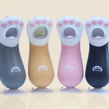 

500pcs/lot New Version Cat Claws Bottle Opener Cartoon Can Jar Beer Juice Opener Creative Fashion Opener Free Shipping