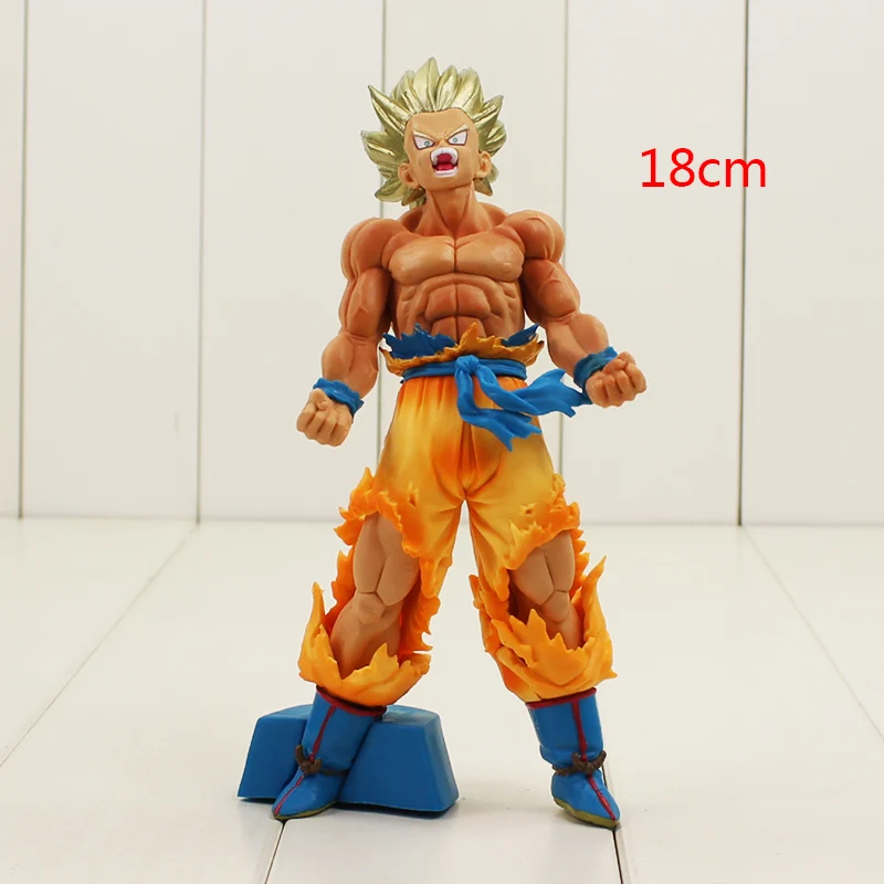 20 стилей Dragon Ball Z Супер Saiyan fe сын Goku vegeta воины прыгали 50th черный Scultures золотистым фигурка из ПВХ фигурка игрушки - Цвет: Style 18 in bag