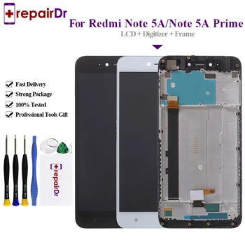 

5PCS Original Lcd For Xiaomi Redmi Note 5A LCD Display Touch Screen Digitizer With Frame New For Redmi Note 5A/Note 5A Prime Lcd