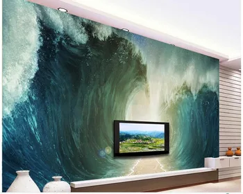 

Home Decoration 3D Marine Adventure Road Decorative Wall Decorative Painting window mural wallpaper