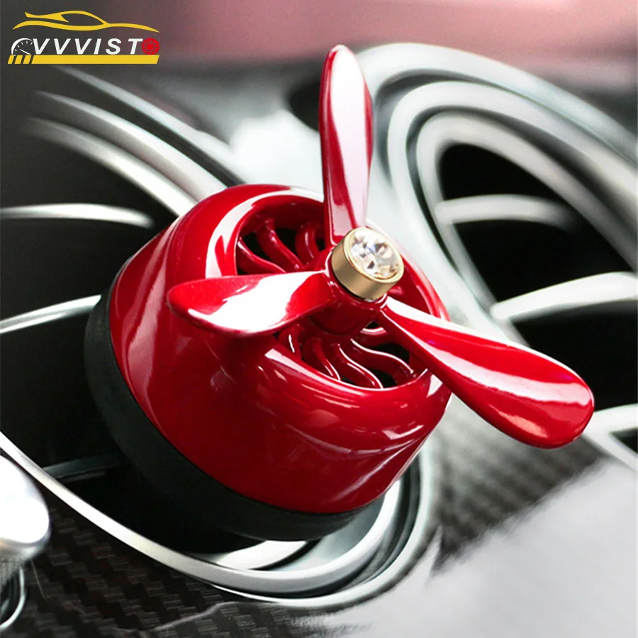 

2019 VVVIST Air Freshener Car Perfume Clip Solid Diffuser Auto Conditioning Vent Outlet Engine Aromatherapy Fragrance Ornaments