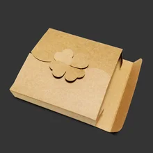 12 шт. крафт пустой конверт Клевер канцелярские держатель подарочная карта коробка для конвертов открытка фото хранение Офис школа бумажный мешок