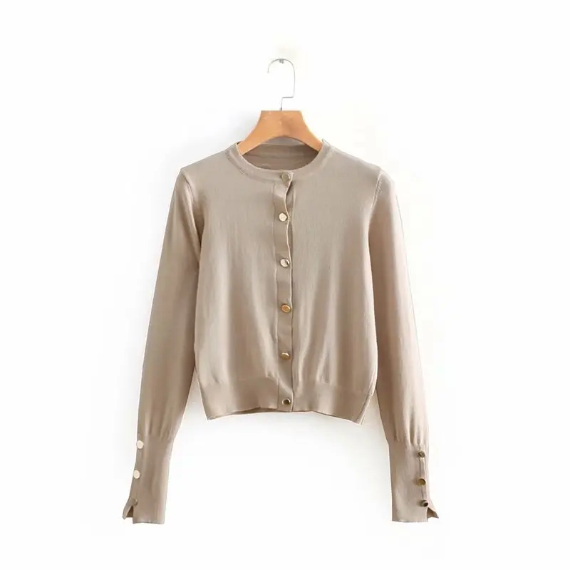 

Spring Female Cardigan Sweater Solid O-Neck Coat Short Women a little Shawl Knitted Thin Jacket Female Outerwear Sweater Tops