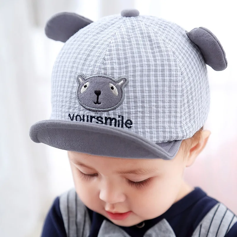 

Luna Blanco Baby's hat Girl Boy Newborn Infant Toddler Cap Girl Boy Unisex Cotton Baseball Cap Kids Hat Children Sun Hats 3-24M