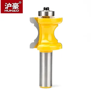 

HUHAO 1pc Trim Router Bit 1/4" Shank Woodworking Tools Concave Nose Knife Table And Chair Waist Line Tungsten Carbide Milling