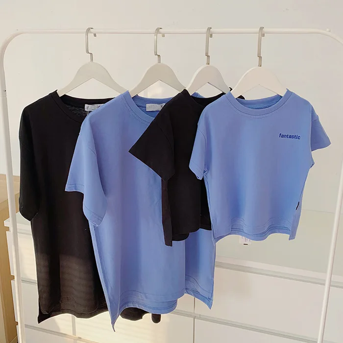 

New Kids'Suit 2019 High Quality All Cotton Short Sleeve T-shirt Short Skirt Suit for Summer babys