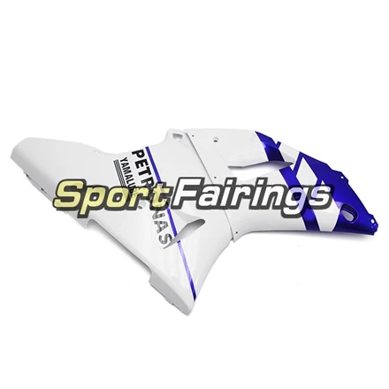YZF R1 98 99 Полный обтекатели для Yamaha YZF1000 1998 1999 ABS Пластик мотоцикл обтекатель комплект блеск белого и синего цвета кузов Новая коллекция