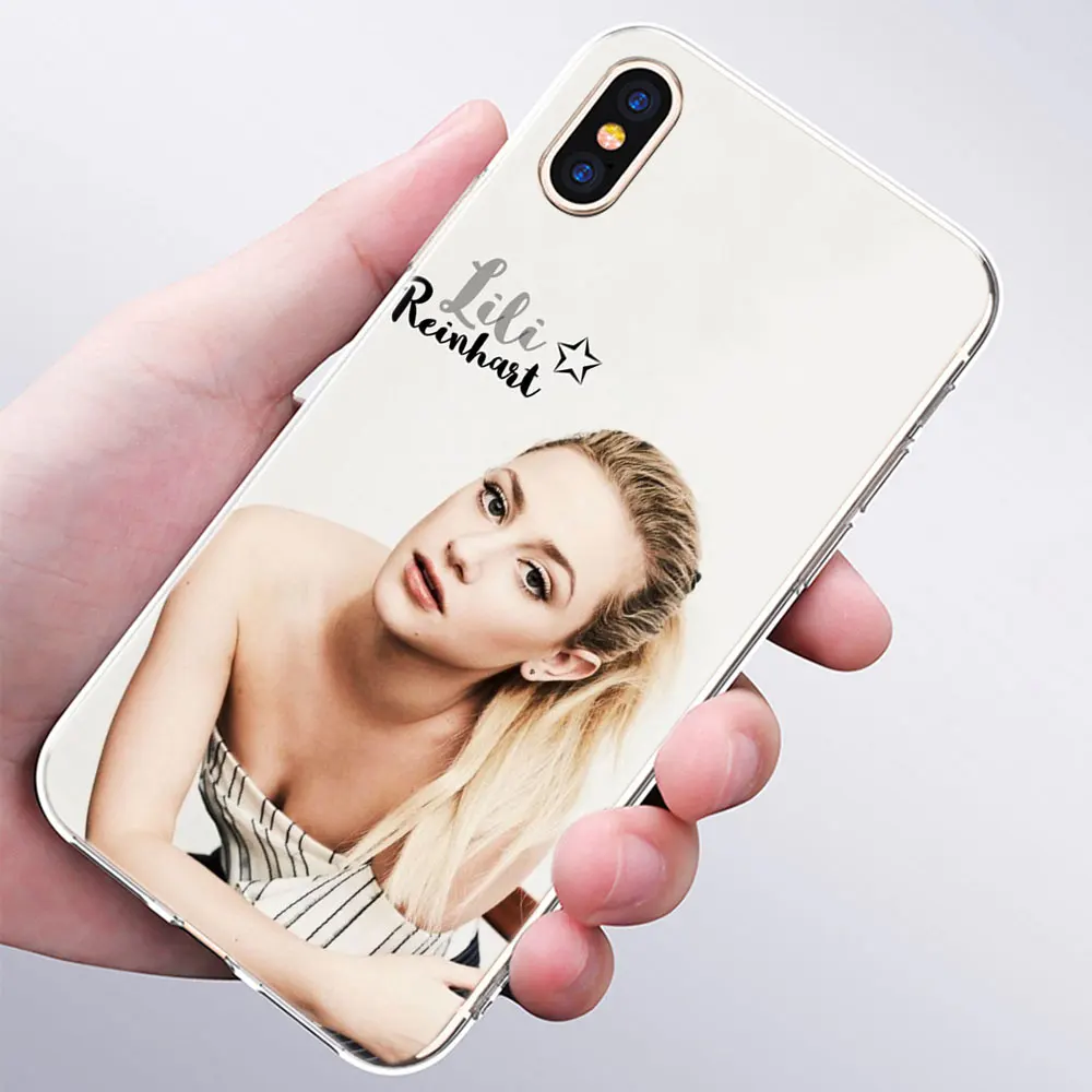 Hot Lili Reinhart Riverdale Soft Silicone Fashion Case for Apple iPhone 11 Pro XS MAX XR X 7 8 Plus 6 6s Plus 5 5C 5S SE Cover - Цвет: 003