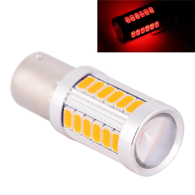 1 шт. 1156 BA15S P21W 33 Led 5630 5730 Smd красный белый желтый Автомобильный задний стоп