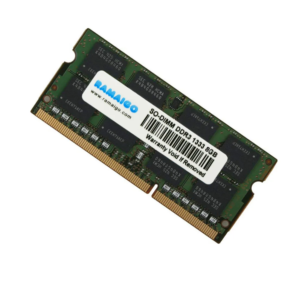 RAMAIGO DDR3 8GB Laptop Memory RAM 1600MHZ PC3-12800S Unbuffered Non-ECC Notebook RAM for All Motherboards Intel AMD Mac RAMAIGO DDR3 8GB Laptop Memory RAM 1600MHZ PC3-12800S Unbuffered Non-ECC Notebook RAM for All Motherboards Intel AMD Mac