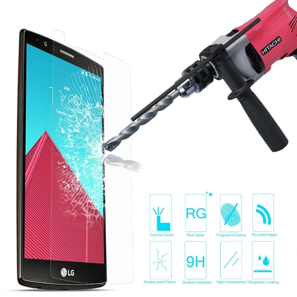 

Premium Tempered Glass For LG G-4s H-736 G4 Beat G4S H731 H735 H736 H 731 735 736 Screen Protector protective film