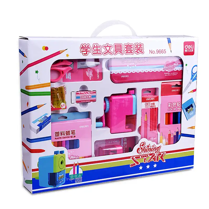 Free Shipping Deli 9665 Child Birthday Gift Elementary Student School Supplies Spree Stationery Gift Set Stationery Set Aliexpress Free Shipping Deli 9665 Child Birthday Gift Elementary Student School Supplies Spree Stationery Gift Set Stationery Set Aliexpress