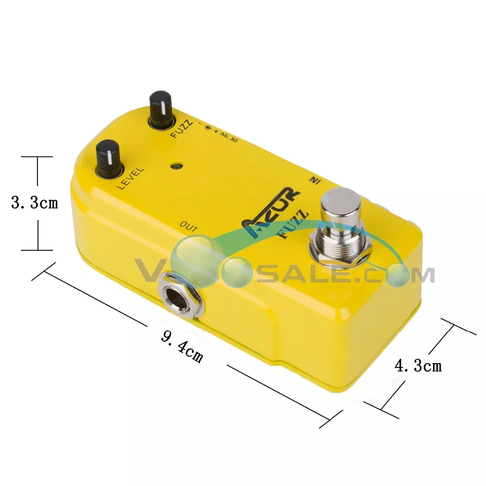 AP 310 Fuzz Guitar Effect Pedal Mini Pedal Azor Vintage Fuzz Mini Pedal