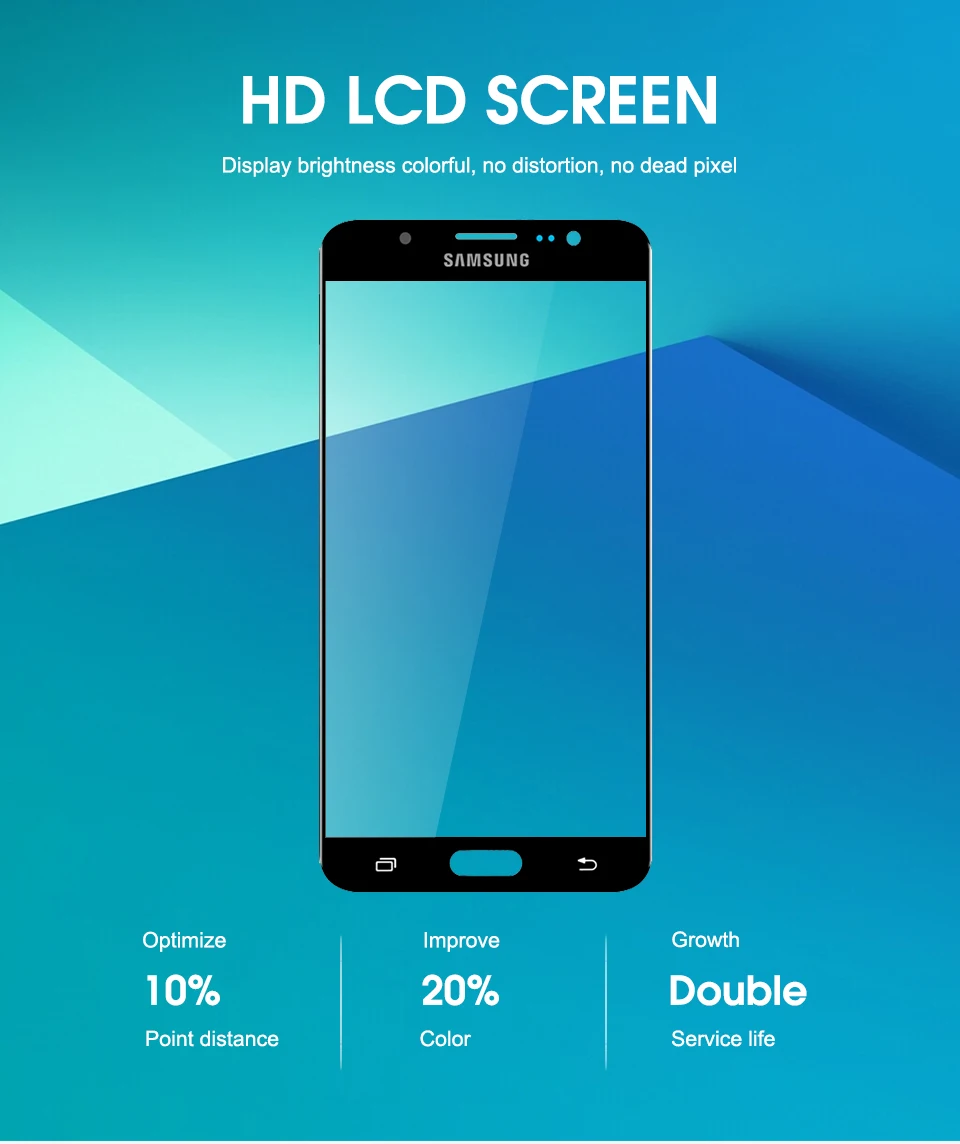 AMOLED сенсор Замена ЖК-дисплей s для Samsung Galaxy J7 j710 J710FN J710F J710M J710Y J710G ЖК-дисплей сенсорный дигитайзер экран