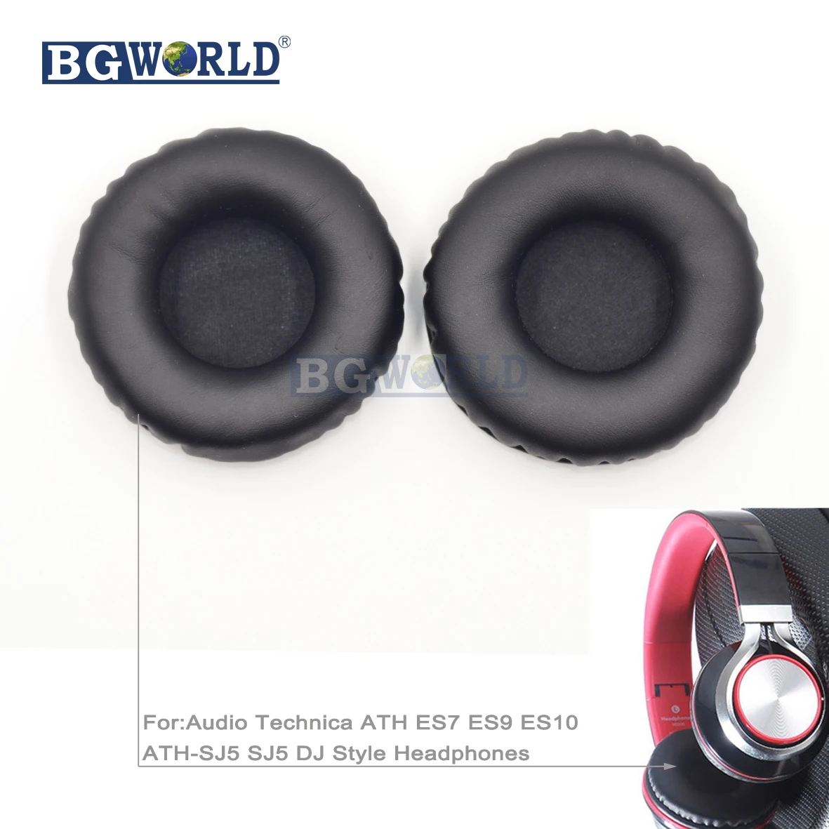 BGWORLD амбушюры Подушка для наушников пенный наушник Audio Technica ATH ES7 ES9 ES10 SJ5 DJ Стиль