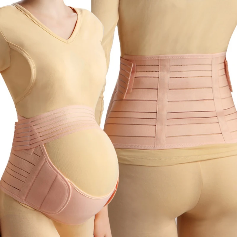 3PCS Maternity Belly Bands Belt Pregnancy Antenatal Bandage Belly Band Back Support Belt Abdominal Binder For Pregnant Women 