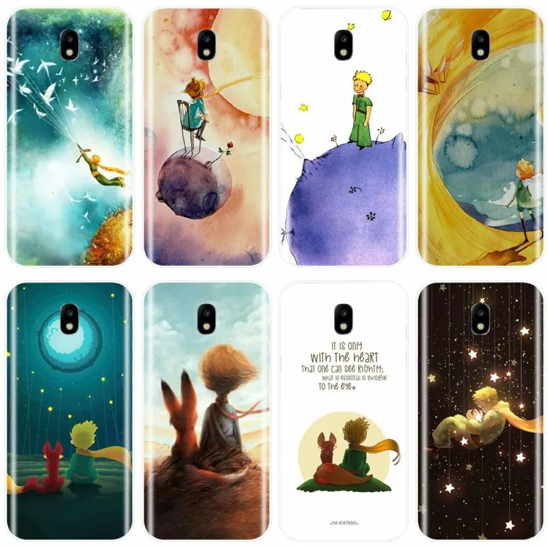 

The Little Prince and the Fox Cover TPU Phone Case For Samsung Galaxy J3 J4 J6 J8 2018 J3 J5 J7 2017 J5 J7 2016 J3PRO J7 PLUS