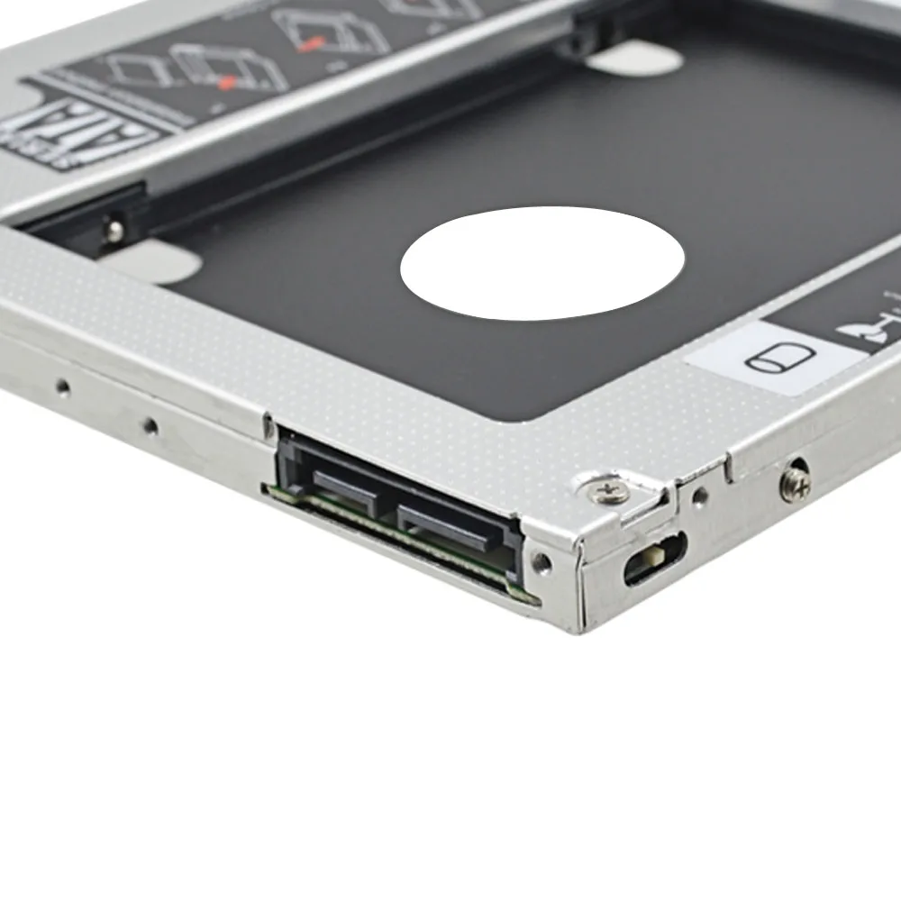 Для hp EliteBook 2530 P 2540 P Optibay 2nd HDD Caddy 9,5 мм SATA 3,0 для 2,5 ''SSD CD DVD диск HDD корпус CD-ROM адаптер