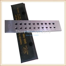 20 отверстий Шестигранная форма нарисованная пластина размер отверстия 3,10-5,00 мм Карбид вольфрама волочильная доска