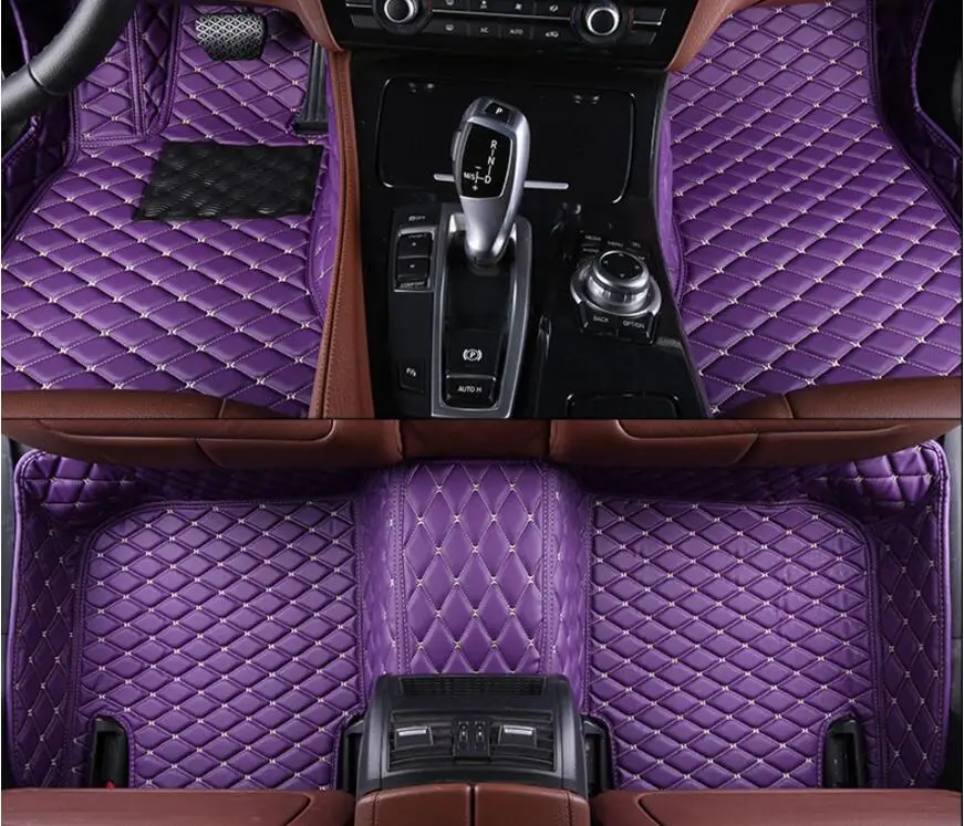 3D Роскошные слякоть Коврики ноги площадку для 16 17 Jaguar XE 2016 2017 (6 цветов) бесплатная