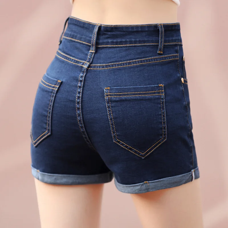 

New Fashion Women's Jeans Summer High-Waist Slimming Lifting hips Denim Shorts Casual Sexy Women's Jeans Refreshing Short Pants