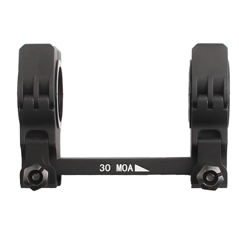 Tactical 30MOA Rifle Scope mount 1 Inch 30MM Dual Ring 20MM Rail with Bubble Level  Hunting Accessories  RL2-0030-03