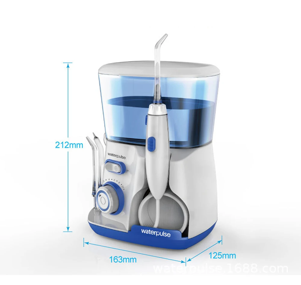 Водный Пульс V300 800 мл Зубная нить 5 шт. насадки для чистки зубов полости рта ирригаторы для полости рта 3 цвета