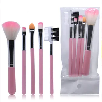 

5Pcs/Lot Eye Shadow Foundation Eyebrow Eyeliner Eyelash Lip Brush Makeup Brushes Cosmetic Tool Make Up Eye Brush Set
