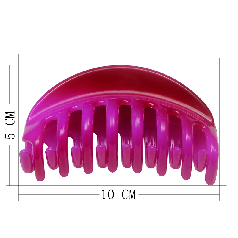 Новинка, модная заколка для девочек, заколка-краб для волос, большие пластиковые заколки для волос, заколки для волос, заколки для волос для женщин, аксессуары для волос