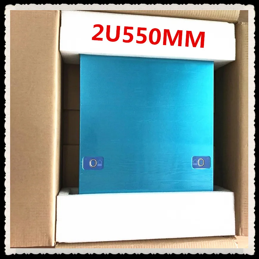 2U550MM 8 HDD пластина с горячей вилкой серверный компьютер Корпус 550 мм стойка сервер