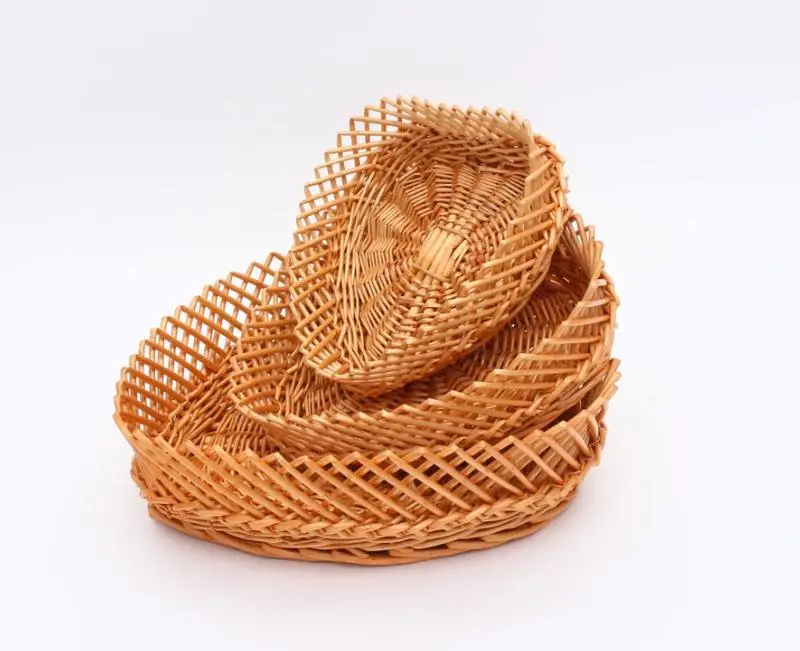 Wicker Destop Storage Basket Bucket Sundries Underwear Toys Candy Box Wedding Gift Cosmetic Basket Container Makeup Organizer Wicker Destop Storage Basket Bucket Sundries Underwear Toys Candy Box Wedding Gift Cosmetic Basket Container Makeup Organizer