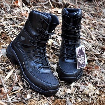 

Autumn Men Military Boots Quality Special Force Tactical Desert Combat Ankle Boats Army Hiking Shoes Leather tactical Boots