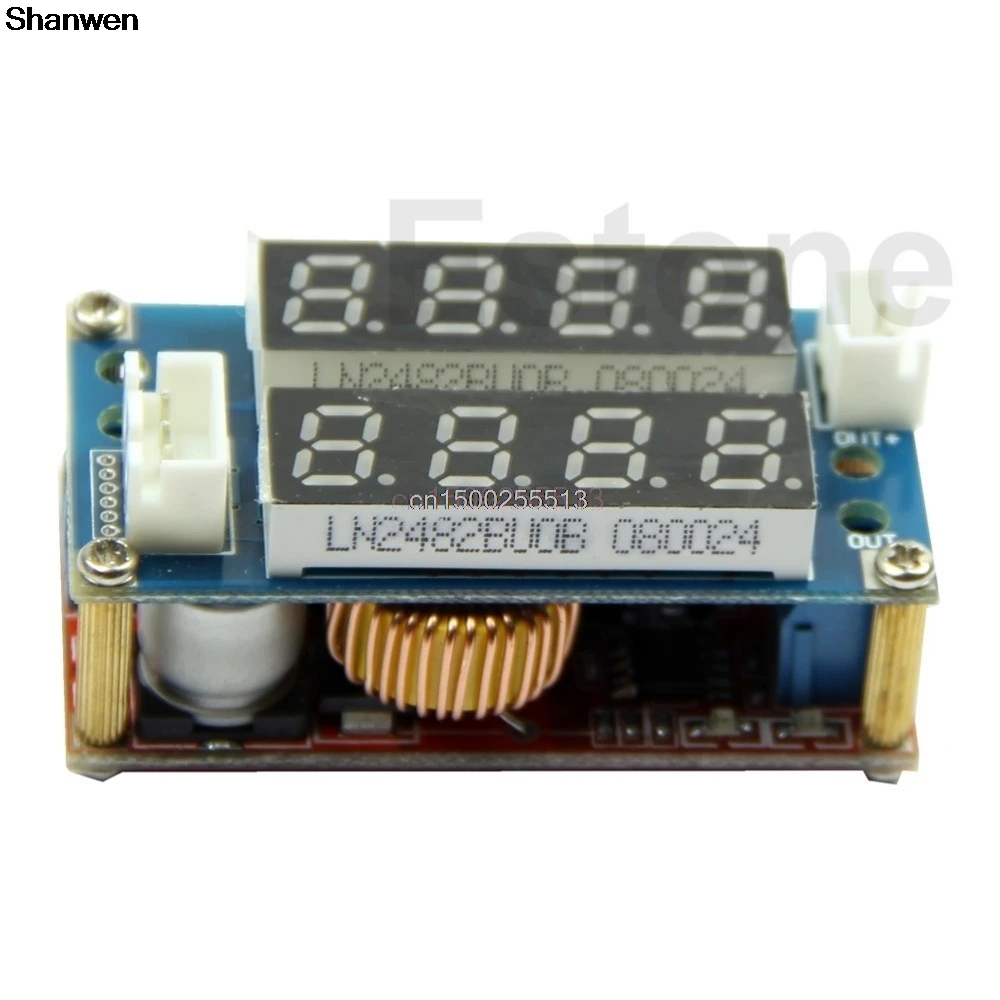 

AIMOMETER 5A Adjustable Power CC/CV Step-down Charge Module LED Driver Voltmeter Ammeter