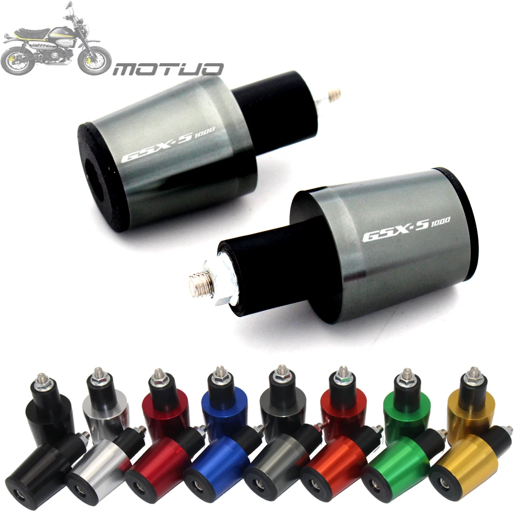 

Motorcycle Accessories CNC Aluminum 7/8'' 22MM Handlebar Grips Handle Bar Cap End Plugs For SUZUKI GSX-S1000/F/ABS 2015-2016
