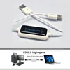 USB 2.0 High Speed PC To PC Online Share Sync Link Net Direct Data File Transfer Bridge LED Cable Easy Copy Between 2 Computer 3