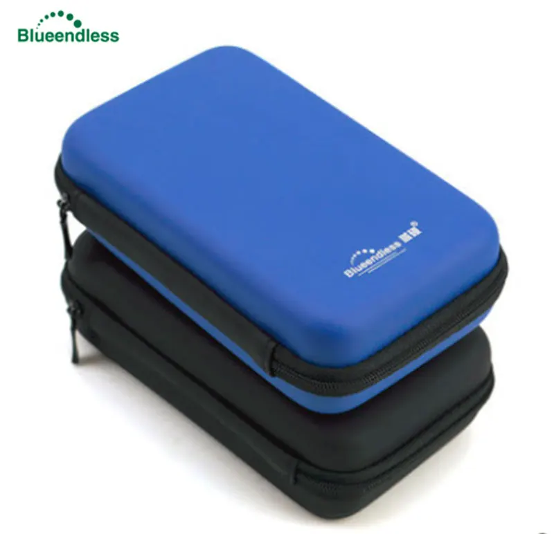 

2.5 Portable Hard Drive Disk Bag Case EVA External HDD Bag Zipper USB Power Bank Carry Case Cover