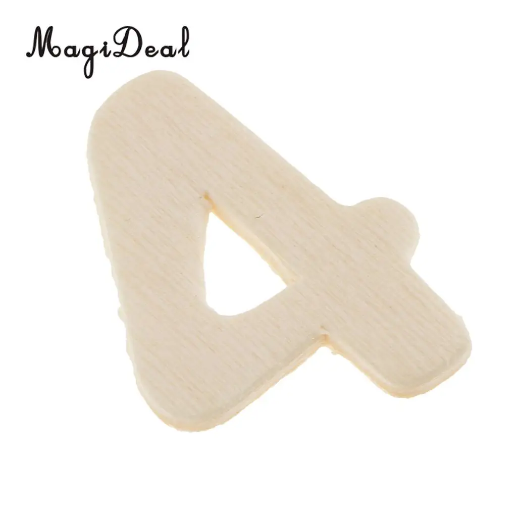 Complete 0-9 Wood Wooden Numbers Craft Home Decoration Wedding Birthday Figurines Miniatures with Storage Tray Kids Learning Toy