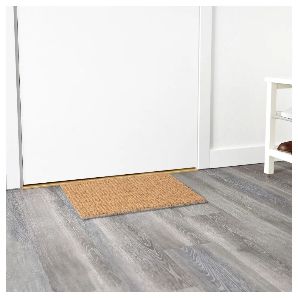 Коврик для двери, натуральный 40x60 см, 99.5% coir, 0.5% полиэтилен