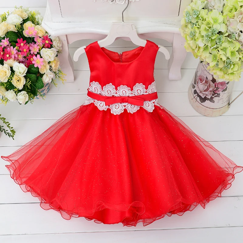 

HIGH GRADE LACE BALL GOWN DRESSES GIRL PARTY PRINCESS DRESSES CLOTHES FOR GIRL 6 COLORS L9002