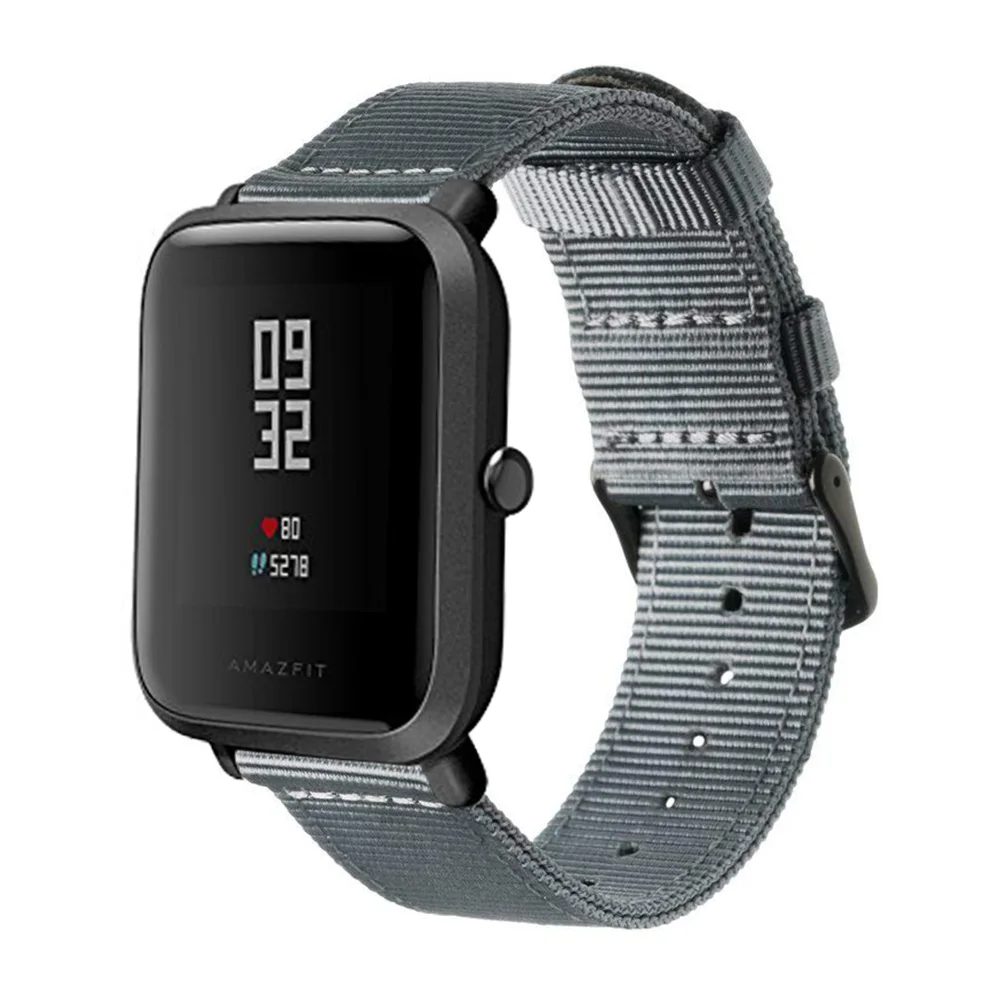 Сменный ремешок Eastar для Xiaomi huami Amazfit, умные часы, молодежная версия, Bip BIT PACE Lite, ремешок, фитнес-браслет - Цвет ремешка: Серый