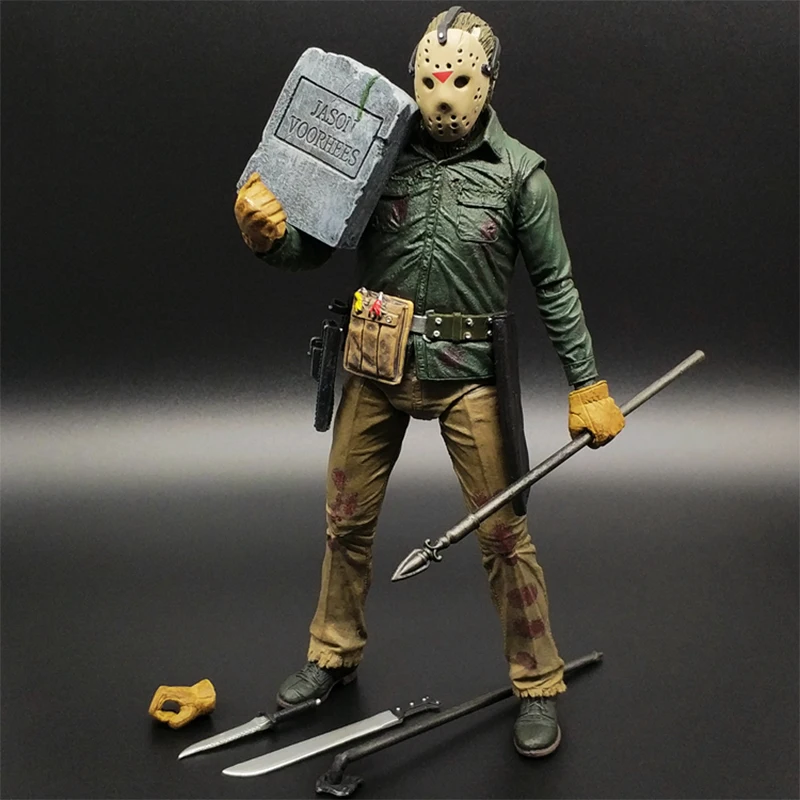 NECA Original Friday 13-я часть 6 VI Джейсон живёт воорхес конечная фигурка игрушка кукла