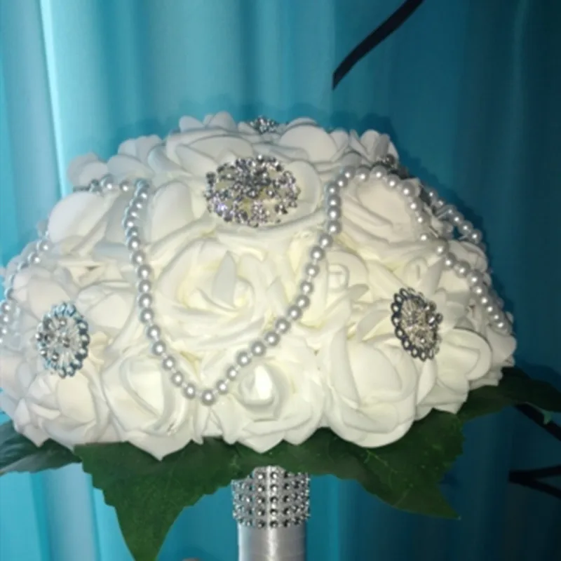 10/20pcs 6cm PE Foam Rose Flowers Artificial Flowers For Home Wedding Deco Bride Bouquet Scrapbooking DIY Birthday Gift Supplies